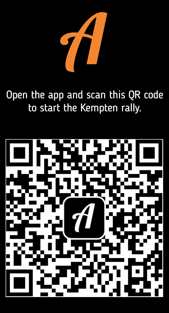 QR code Actionbound Kempten rally