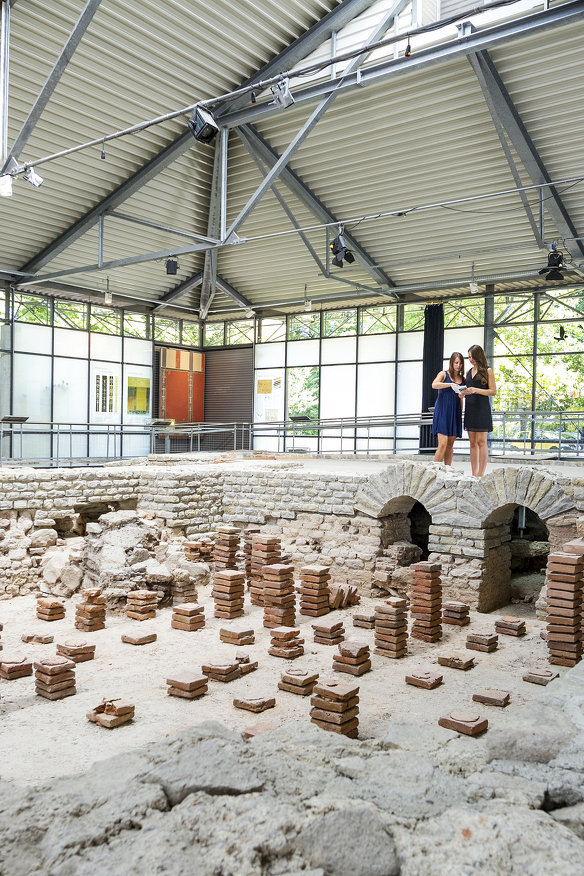 Small bath thermes in the Archaeological Park Cambodunum