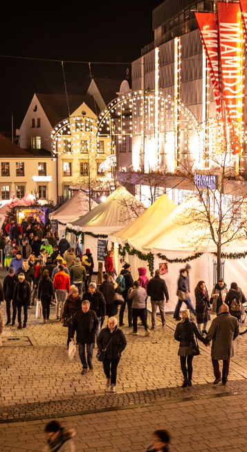 picture from the shopping night in kempten