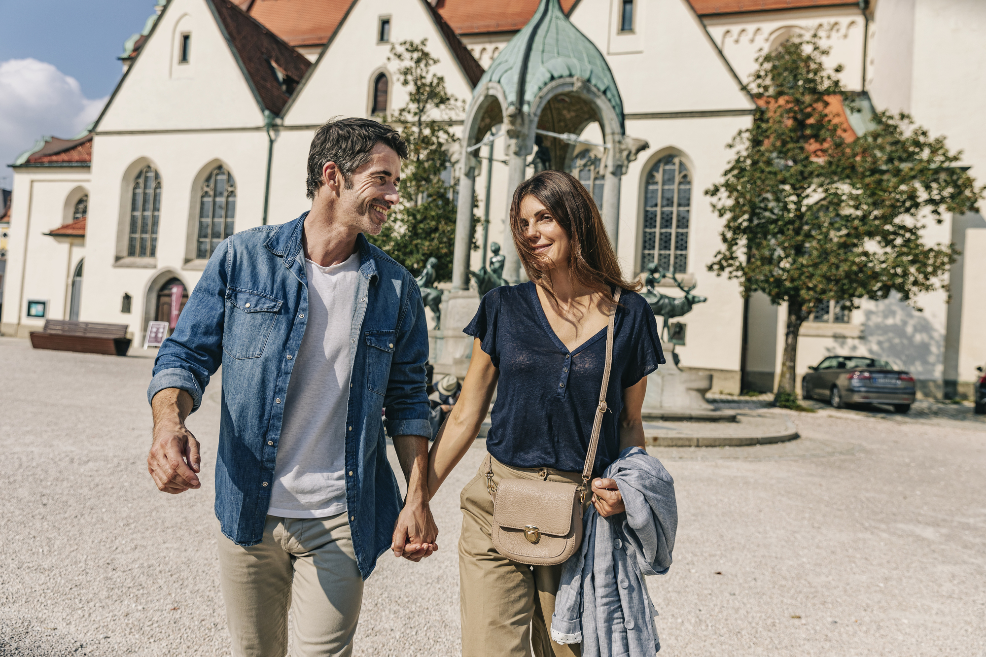 Couple at St.-Mang-Platz