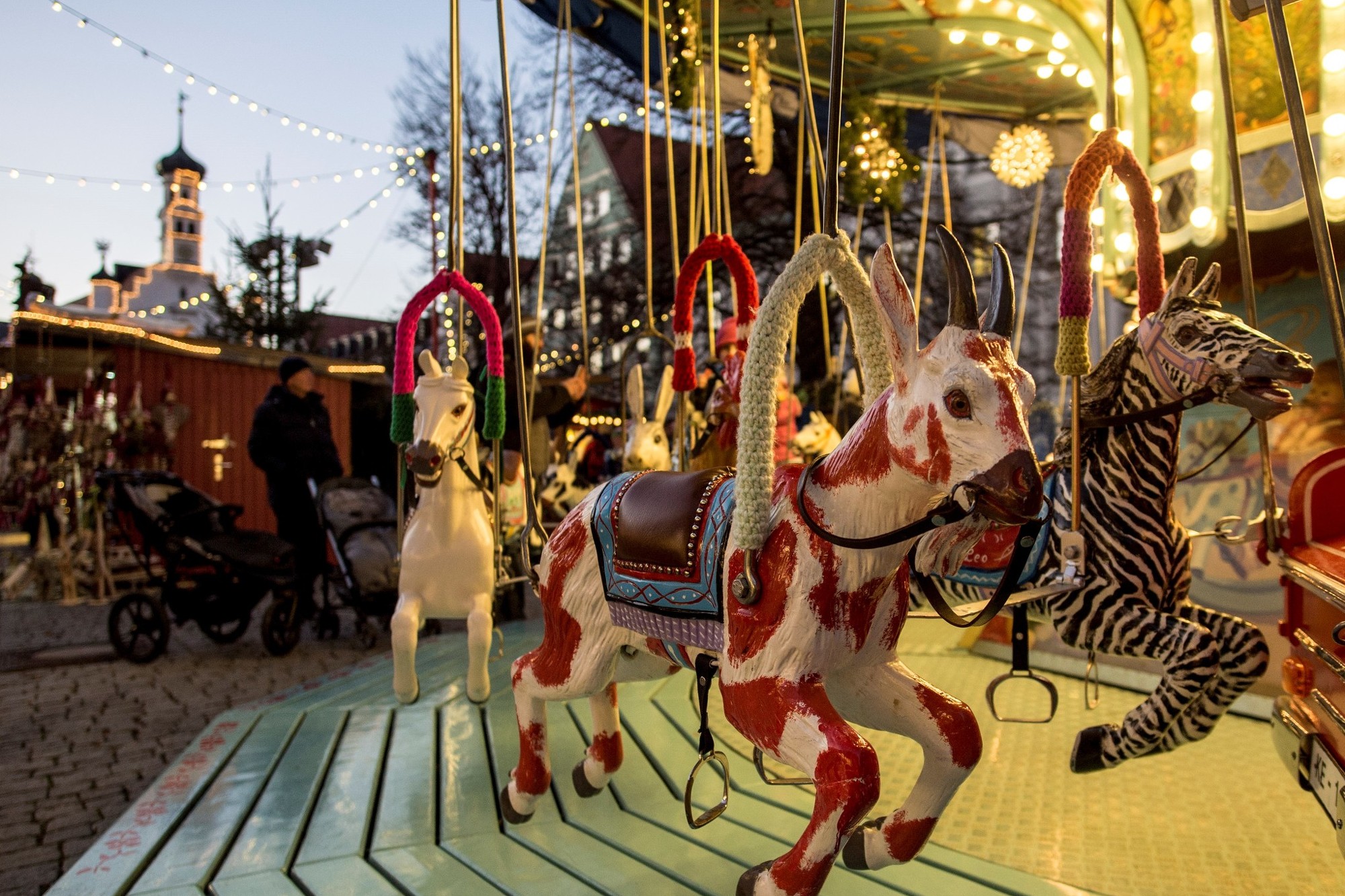 A beautiful children´s carousel