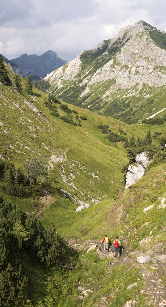 A view of the Ammergau Alps, Hochplatt Tour © Allgäu GmbH, Klaus-Peter Kappest