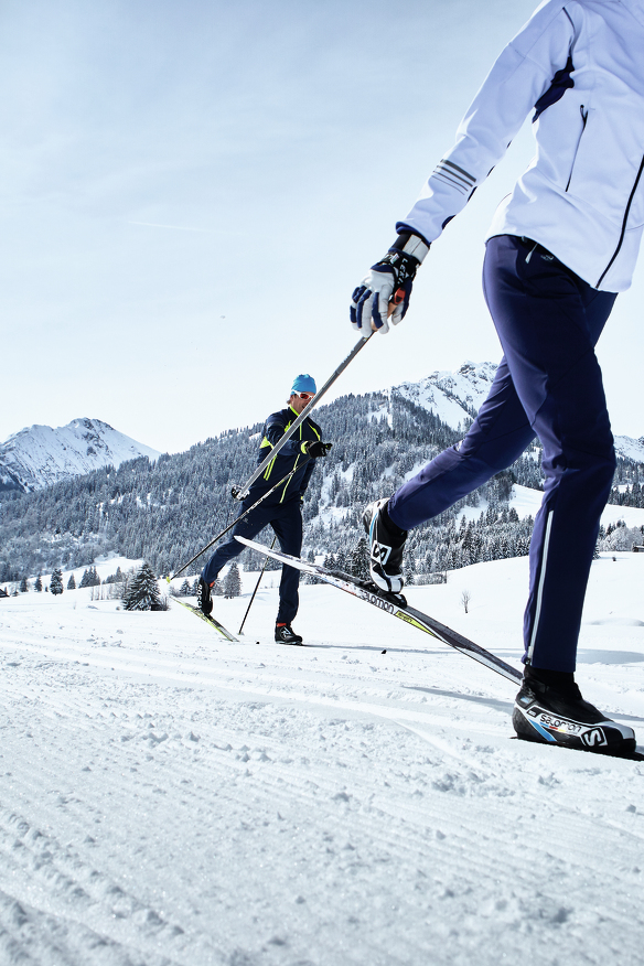 Cross country skiing in the Allgäu © Allgäu GmbH; Christoph Gramann