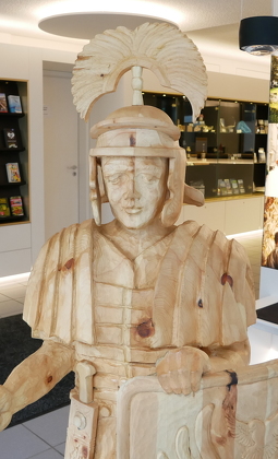 Wooden figure Gaius Cambodunus