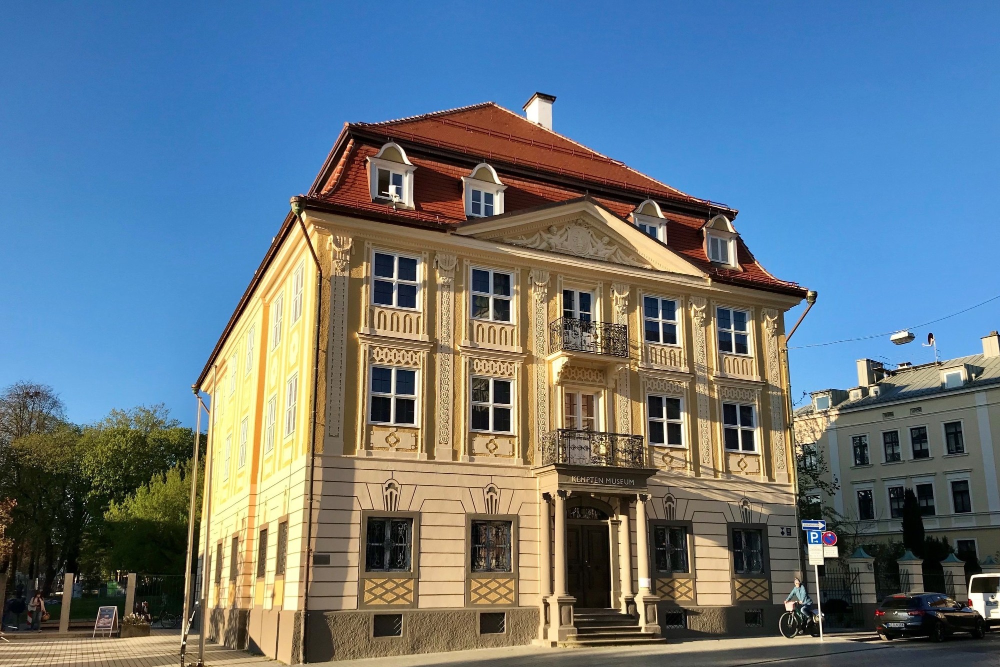 Die Außenansicht des Kempten-Museum im Zusteinhaus