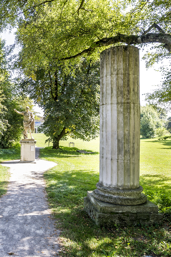 Das Forum mit Basilika im Archäologischen Park Cambodunum