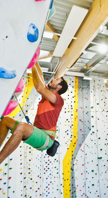 Klettern und Bouldern im swoboda alpin in Kempten