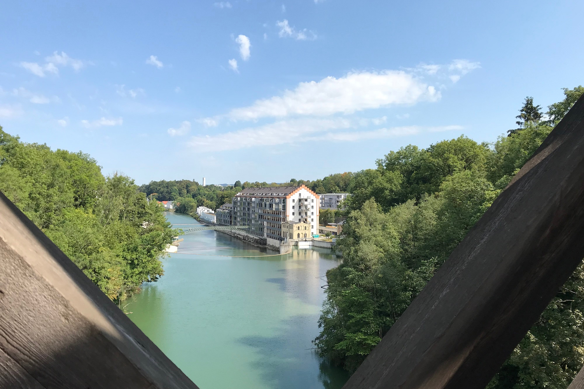 Der Iller-Blick von der König-Ludwig-Brücke aus