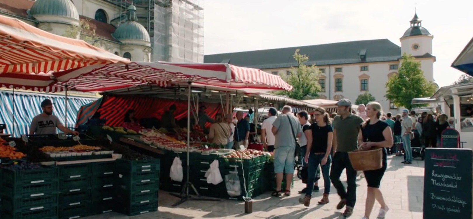 Wochenmarkt Kempten, Moni und Elisabeth - Lieblingsplätze Kempten