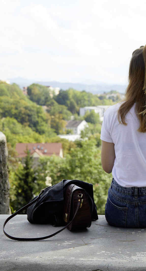 Einmaliger Ausblick auf Kempten von der Burghalde