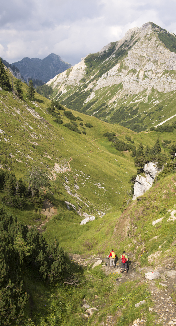 Ein Blick auf die Ammergauer Alpen, Hochplattentour © Allgäu GmbH, Klaus-Peter Kappest