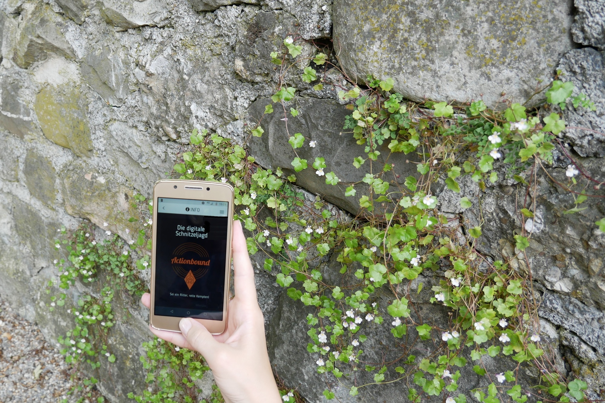 Digitale Schnitzeljagd mit dem Handy