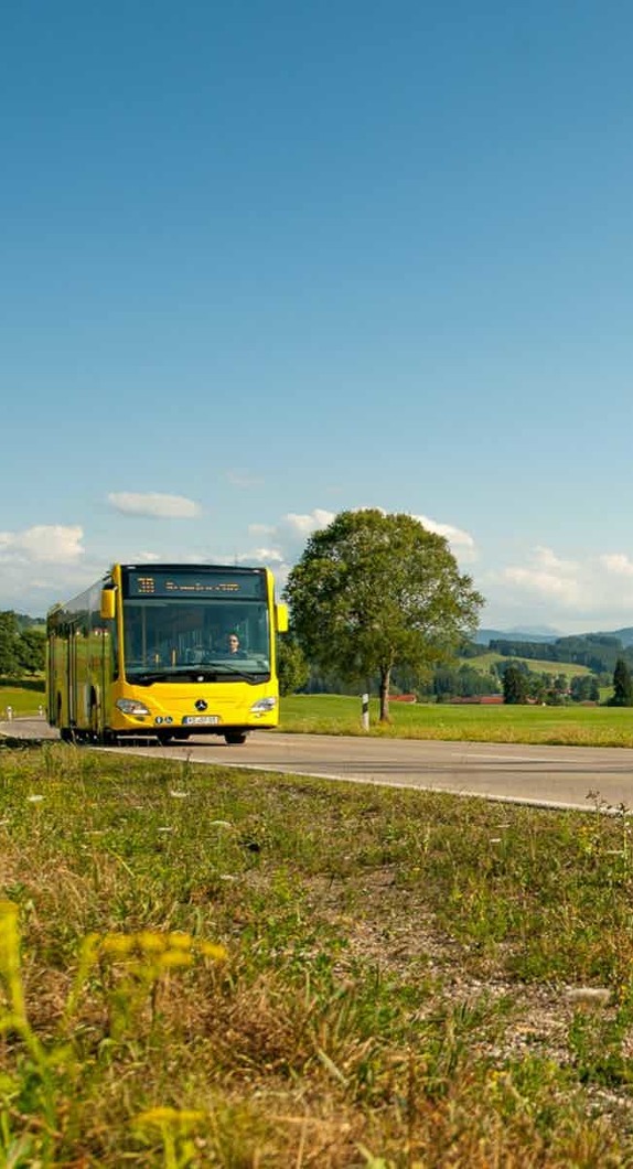 Informationen zu den öffentlichen Verkehrsmitteln in Kempten