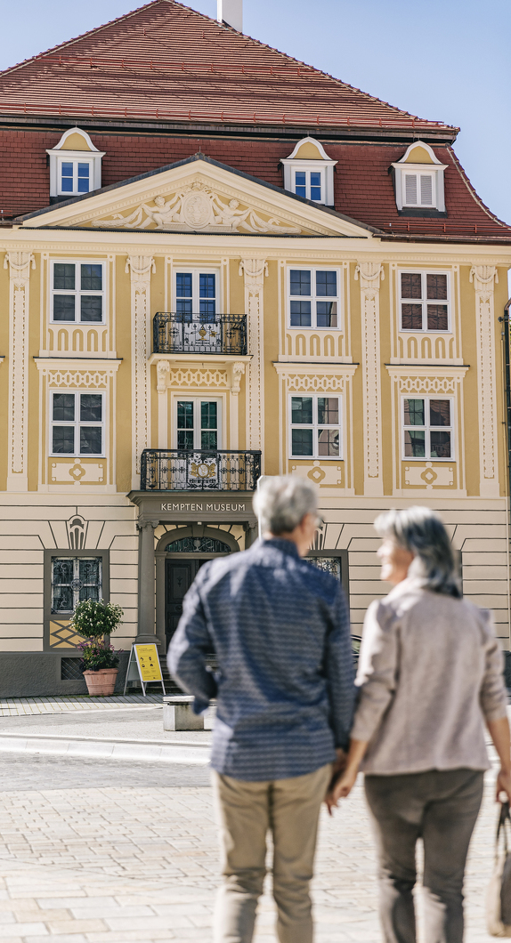 Außenansicht vom Kempten-Museum im Zumsteinhaus in Kempten