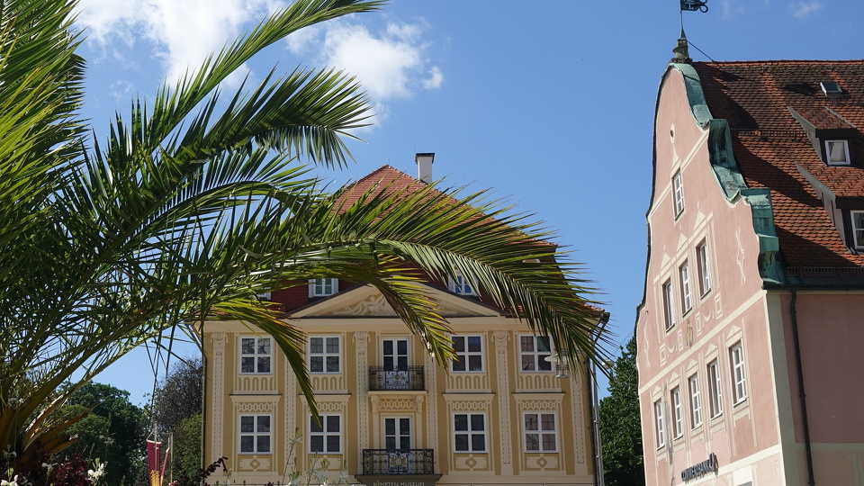 Blick auf das Kempten-Museum im Zumsteinhaus