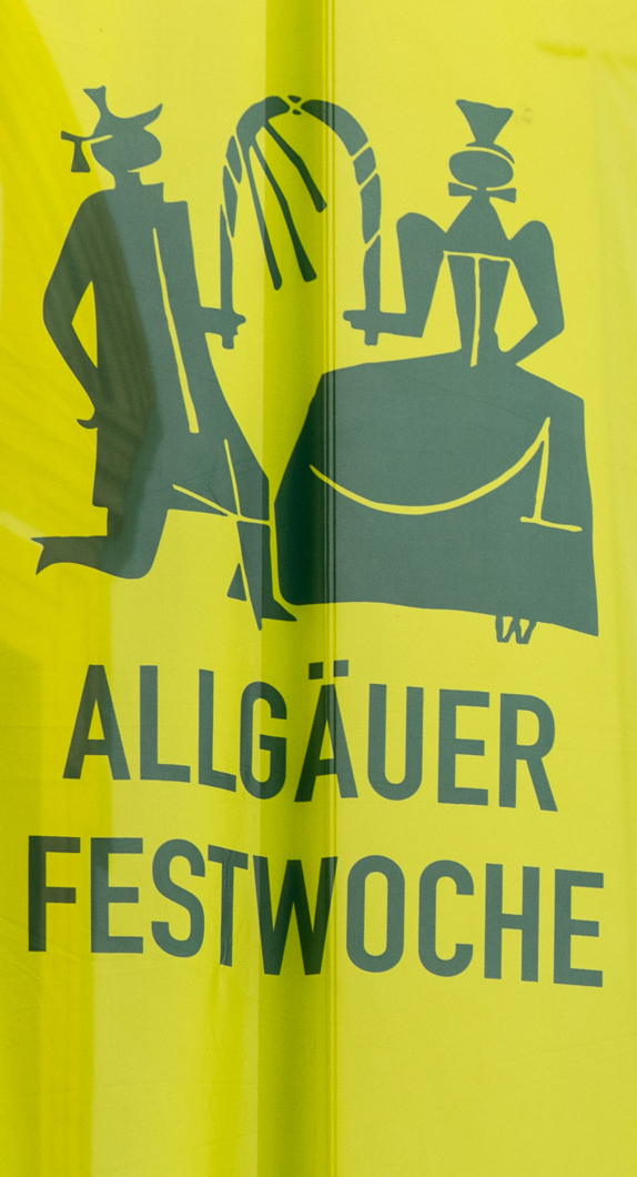 Flagge der Allgäuer Festwoche
