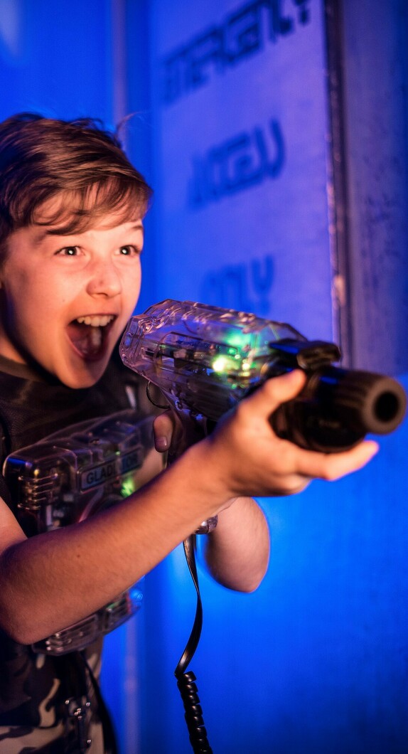 Lasertag im CODE RED ACTION PARK