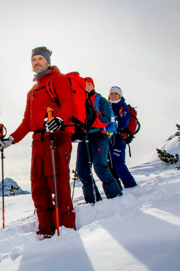 Gruppentour mit Schneeschuhen