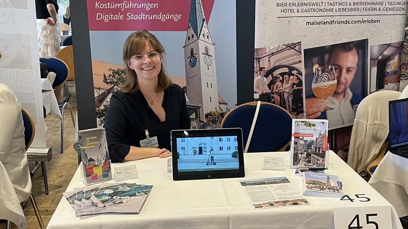 Gesprächstisch von Kempten Tourismus beim BTB-Workshop Oberschließheim