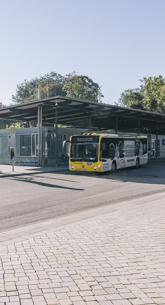 Bus in der ZUM Kempten