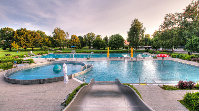 Freibad des Freizeitbads CamboMare Kempten