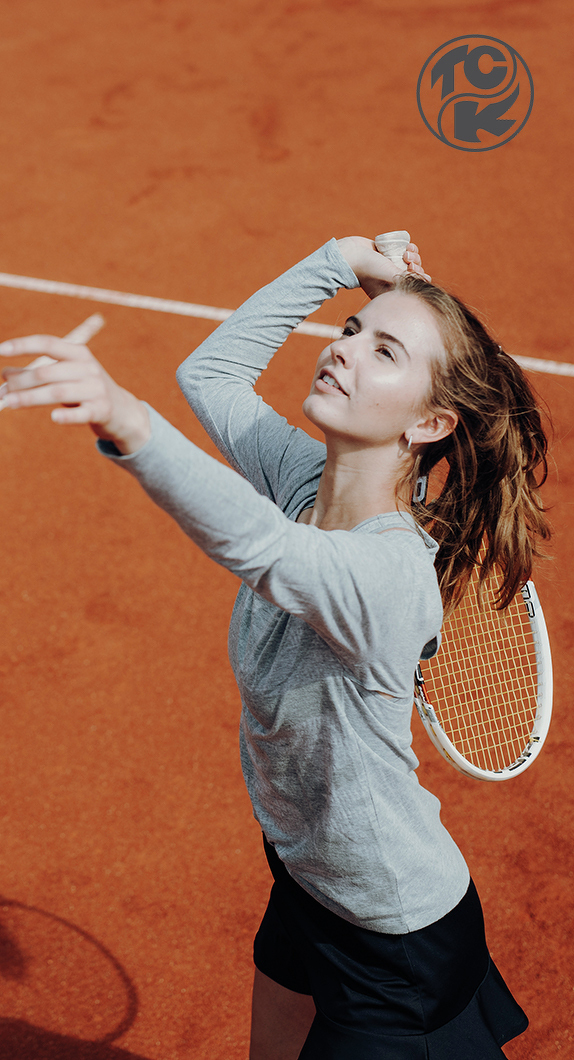 Tennisspielerin vom TC Kempten