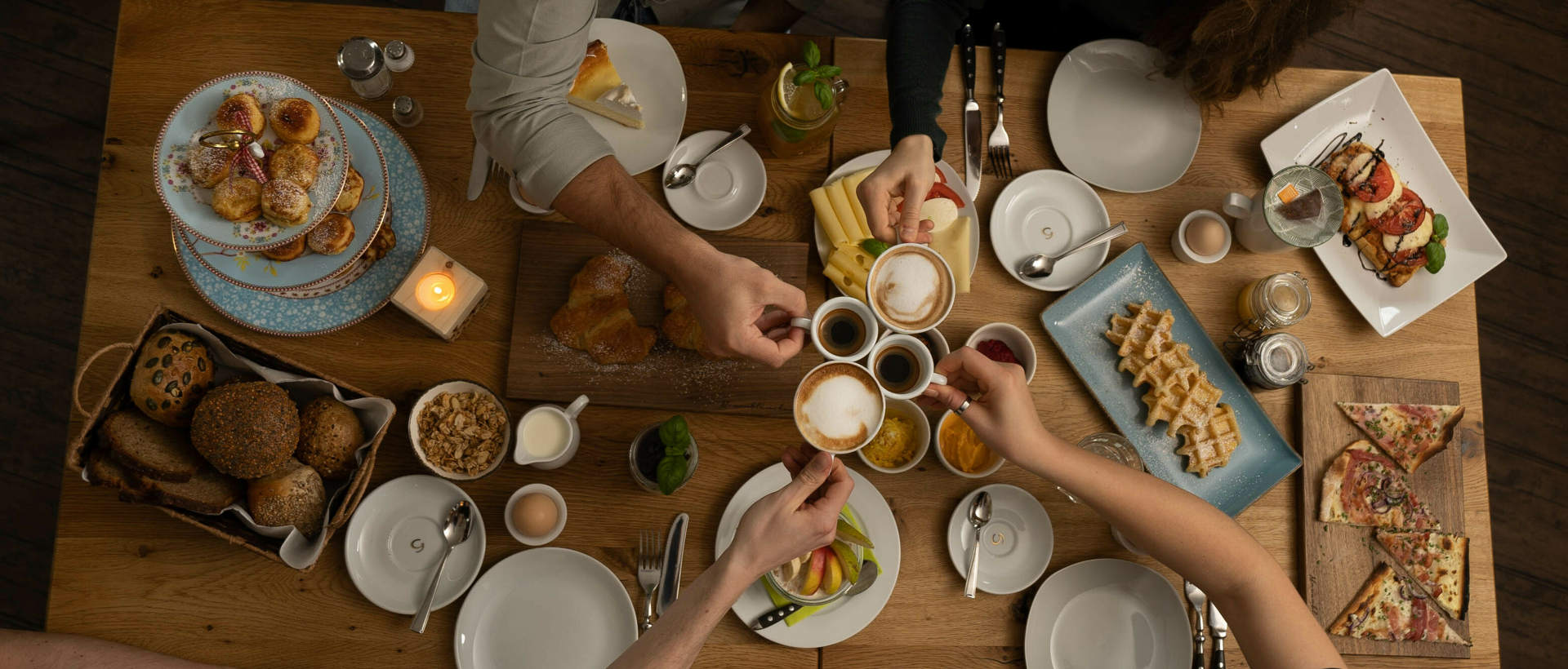 Hausgemachte Gerichte im Café Mauerblümchen