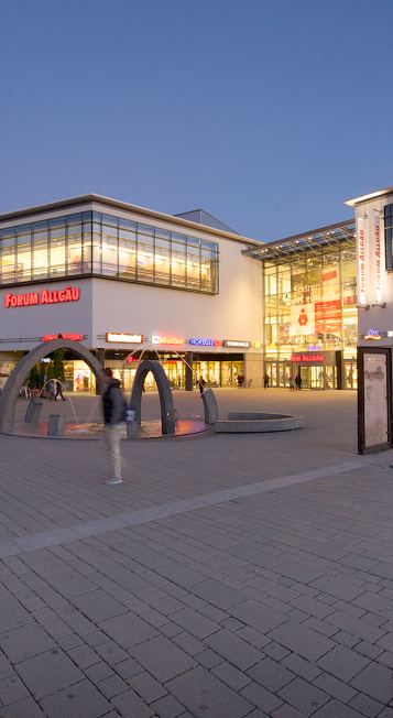 Das Kemptener Shoppingcenter Forum Allgäu Kempten