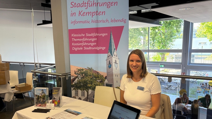 Gesprächstisch von Kempten Tourismus beim BTB-Workshop München