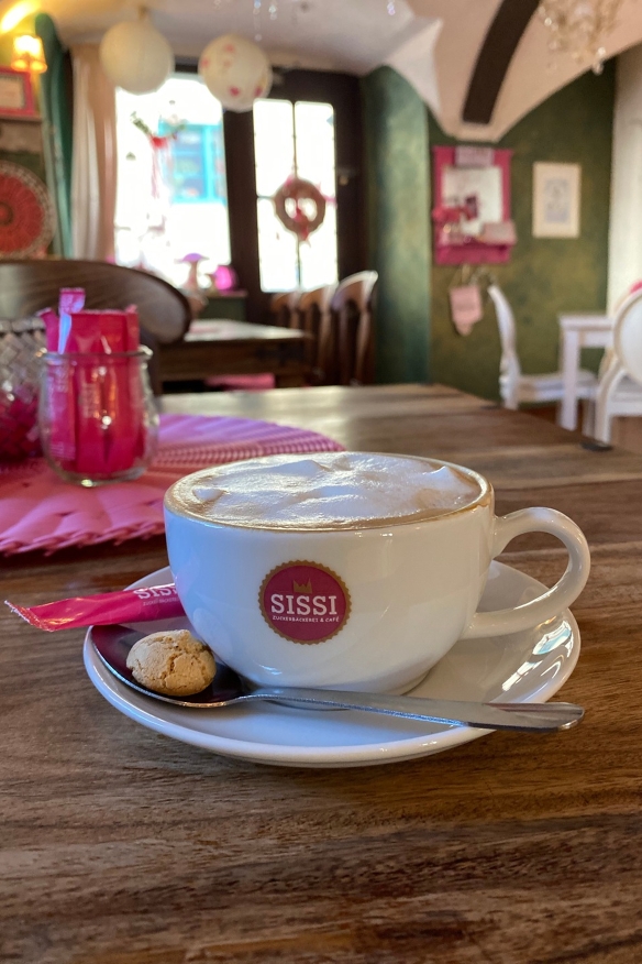 Kaffee im Café Sissi