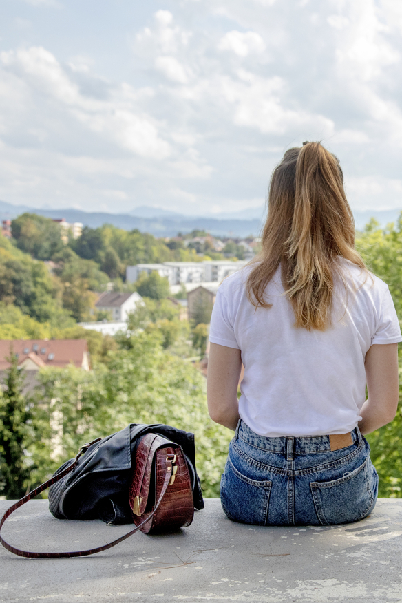 Ausblick von der Burghalde © Nicolas Felder