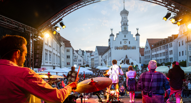 Stadtfest Kempten - Rathausplatz © Niko Spettmann