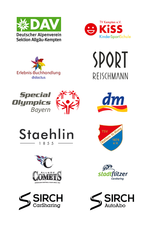 Sponsoren & Partner beim Sport- und Familientag