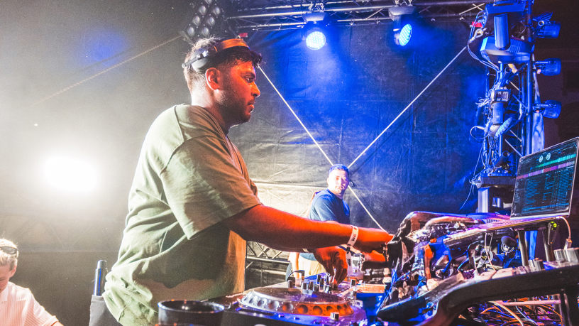 DJ auf dem Stadtfest Kempten © Sven Bätz