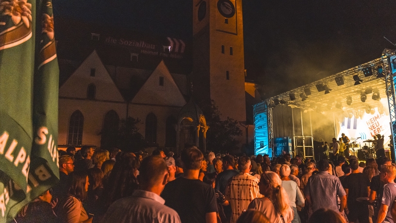 Stadtfest-Bühne am St.-Mang-Platz © Sven Bätz